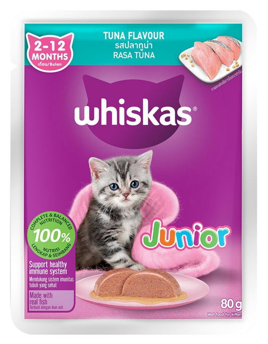 Whiskas Pate Vị Cá Ngừ Dành Cho Mèo Con