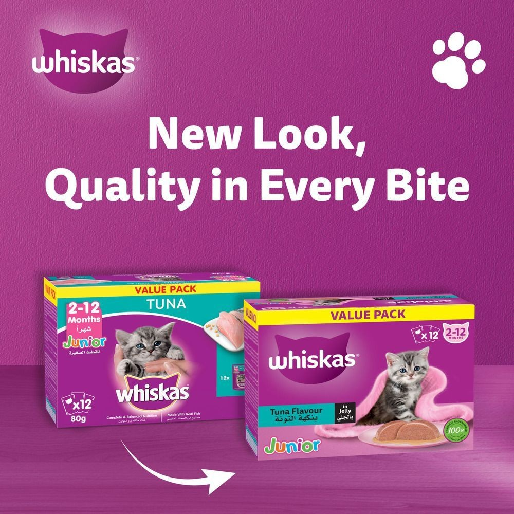 Whiskas Pate Vị Cá Ngừ Dành Cho Mèo Con