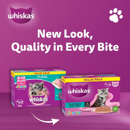 Whiskas Pate Vị Cá Ngừ Dành Cho Mèo Con