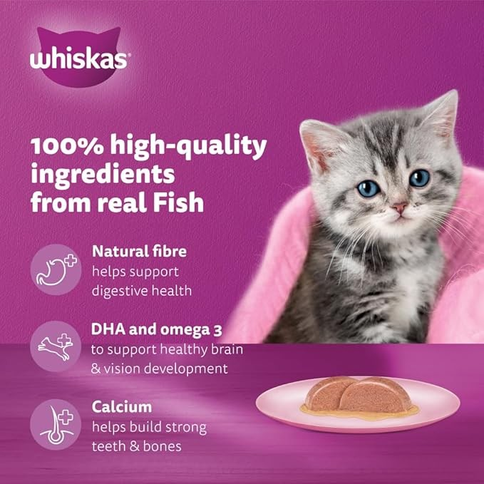 Whiskas Pate Vị Cá Ngừ Dành Cho Mèo Con