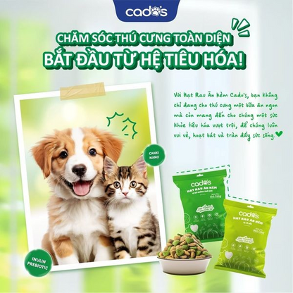 Cado's Hạt Rau Ăn Kèm Cho Chó Vị Bò Nướng Phô Mai