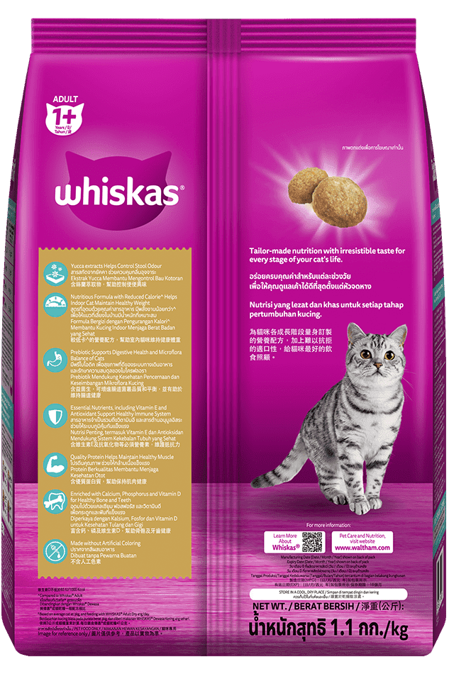 Whiskas Thức Ăn Hạt Cho Mèo Trưởng Thành Nuôi Trong Nhà