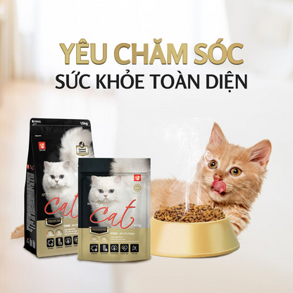 Cat's Eye Premium Kitten & Cat Thức Ăn Hạt Cao Cấp Dành Cho Mèo Mọi Lứa Tuổi 1.5kg