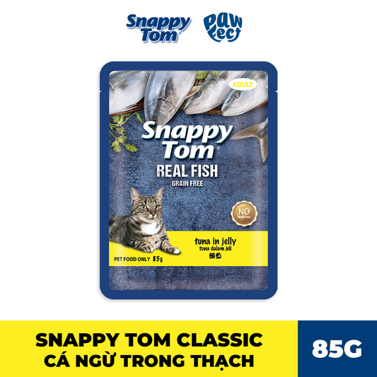 Snappy Tom 85g Tuna in Jelly