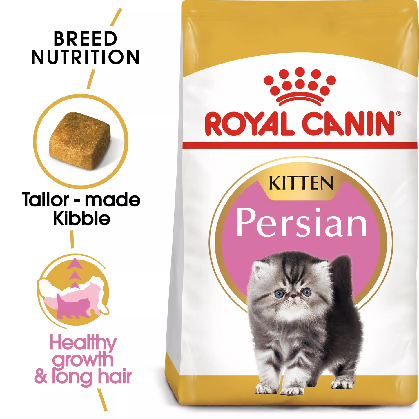 Royal Canin Persian Thức Ăn Hạt Dành Cho Mèo Con Ba Tư Lông Dài Túi 400g