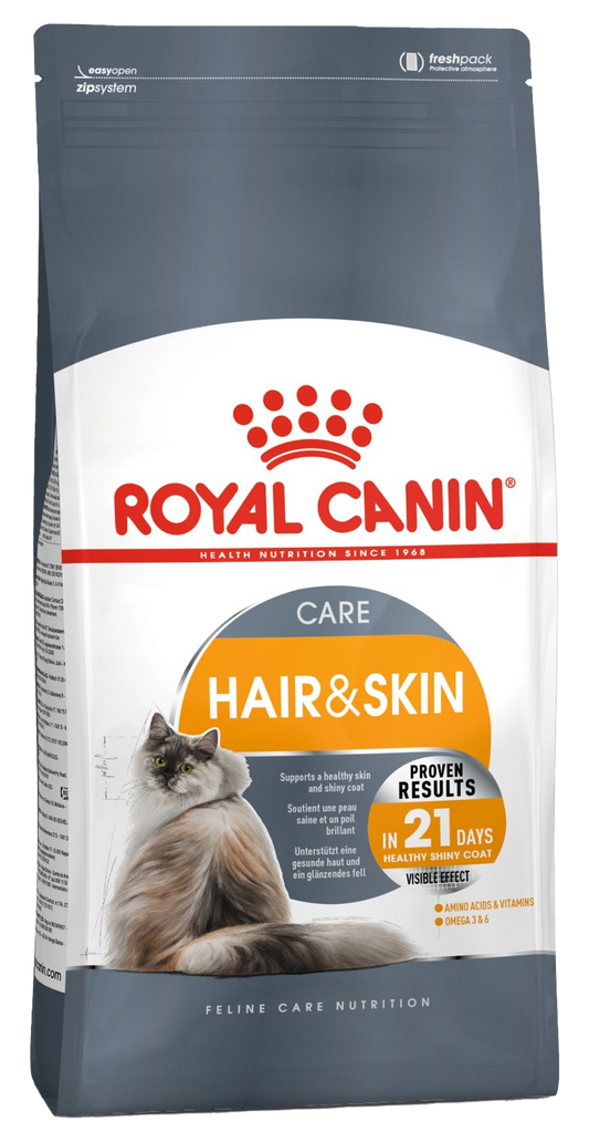 Royal Canin Thức Ăn Hạt Hỗ Trợ Da & Lông Cho Mèo Trưởng Thành Túi 2kg