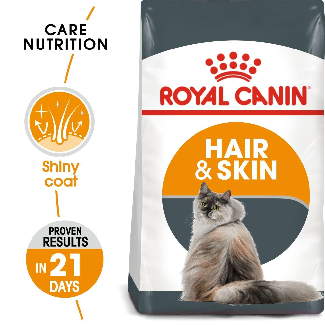 Royal Canin Thức Ăn Hạt Hỗ Trợ Da & Lông Cho Mèo Trưởng Thành Túi 2kg