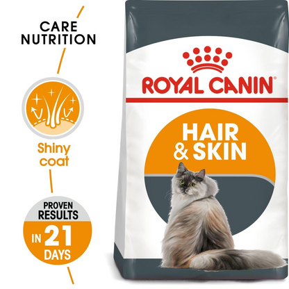 Royal Canin Thức Ăn Hạt Hỗ Trợ Da & Lông Cho Mèo Trưởng Thành Túi 2kg