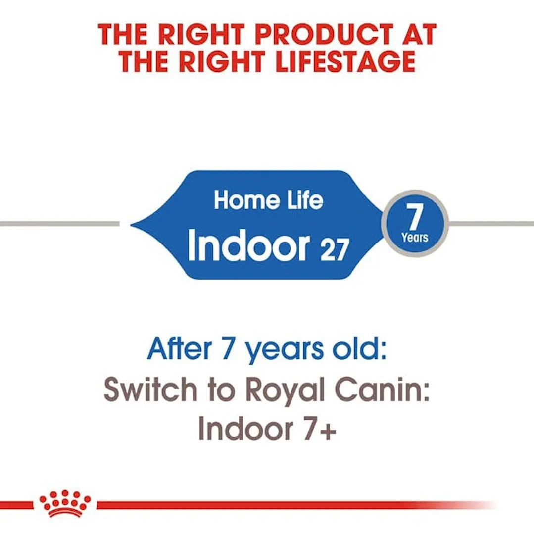 Royal Canin Indoor 27 Thức Ăn Hạt Cho Mèo Nuôi Trong Nhà Túi 400g