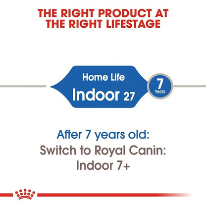 Royal Canin Indoor 27 Thức Ăn Hạt Cho Mèo Nuôi Trong Nhà Túi 400g