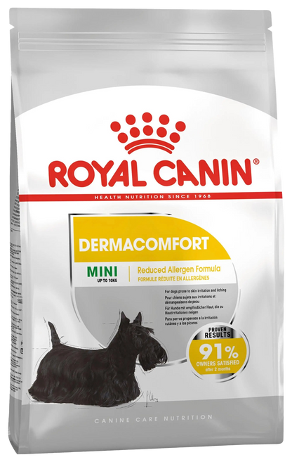 Royal Canin Mini Dermacomfort Thức Ăn Hạt Dành Cho Chó Da Nhạy Cảm 1kg