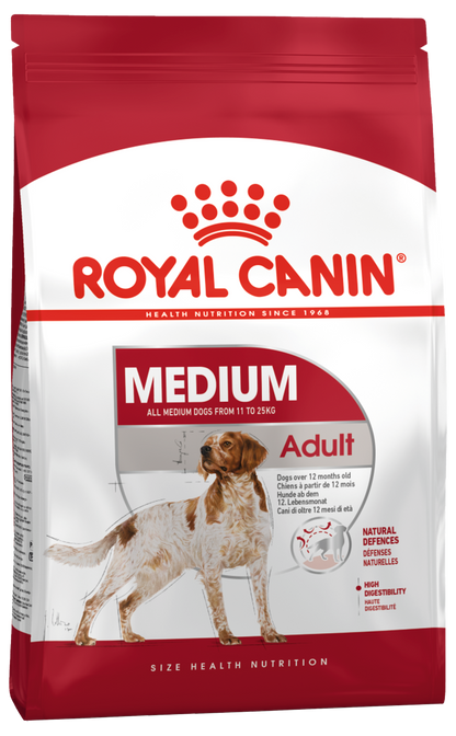 Royal Canin Medium Thức Ăn Hạt Dành Cho Chó Trưởng Thành Cỡ Trung 10kg