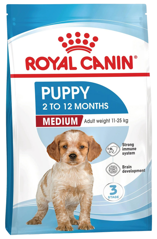 Royal Canin Medium Thức Ăn Hạt Dành Cho Chó Con Cỡ Trung Túi 10kg