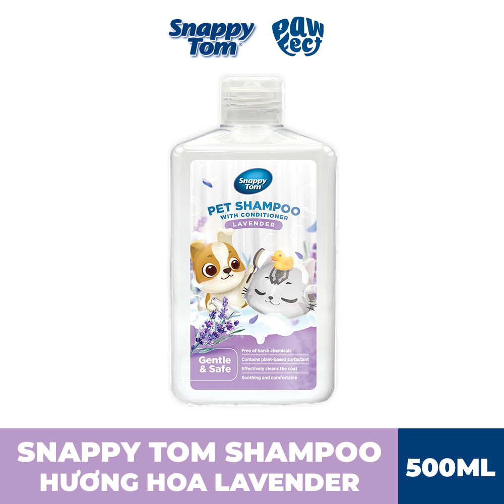 Snappy Tom Pet Shampoo With Conditioner Lavender 500ml