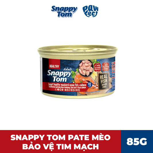 Snappy Tom Premium 85g Hỗ Trợ & Bảo Vệ Tim Mạch
