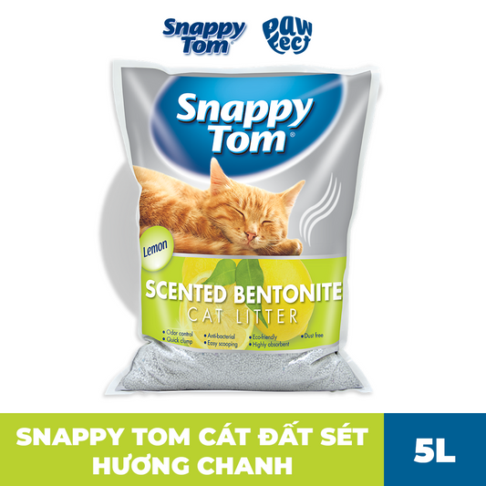 Snappy Tom Cát Mèo 5L Hương Chanh