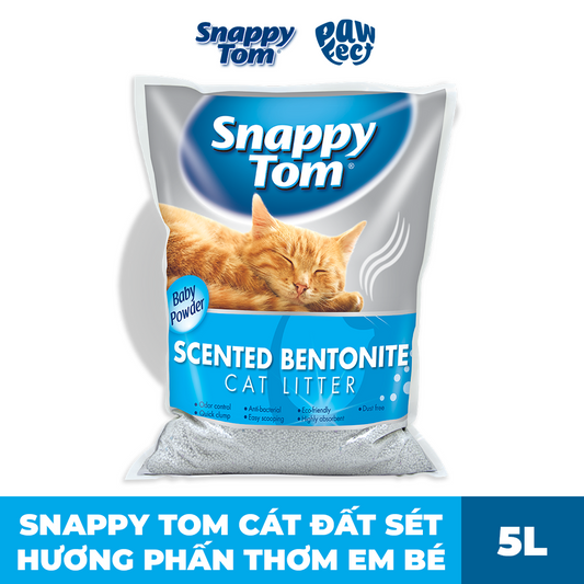 Snappy Tom Cát Mèo 5L Hương Phấn Thơm Trẻ Em