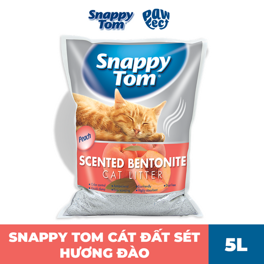 Snappy Tom Cát Mèo 5L Hương Đào