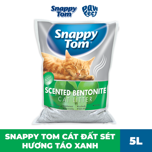 Snappy Tom Cát Mèo 5L Hương Táo
