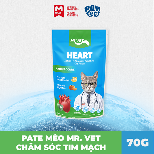Mr. Vet Pate Cho Mèo 70g Heart