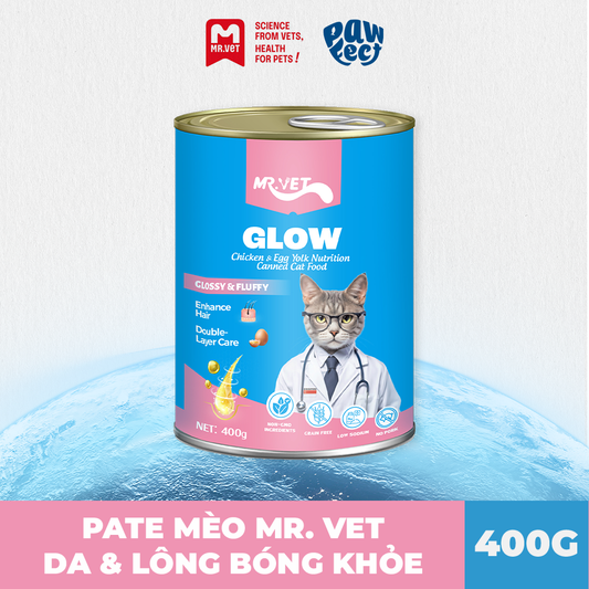Mr. Vet Pate Cho Mèo 400G Glow