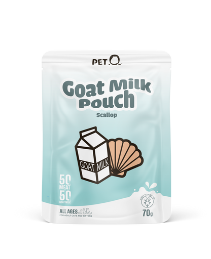 PetQ Pate Sữa Dê 70g Vị Sò Điệp