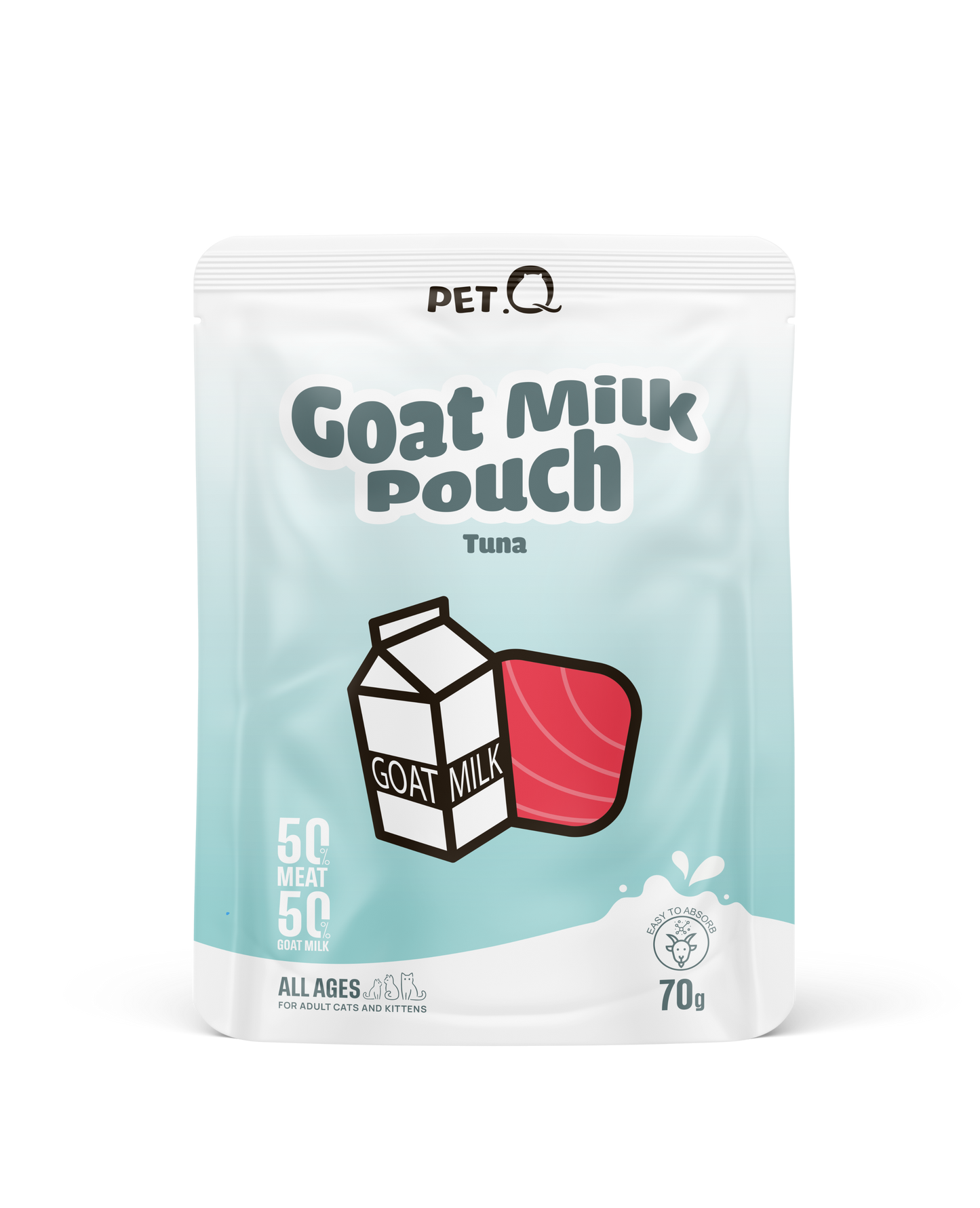 PetQ Pate Sữa Dê 70g Vị Cá Ngừ