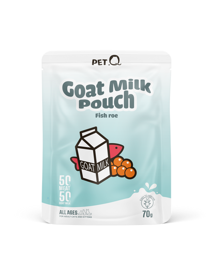PetQ Pate Sữa Dê 70g Vị Trứng Cá