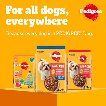 Pedigree Thức Ăn Hạt Stage 2 Dành Cho Chó Con Vị Gà, Trứng & Sữa