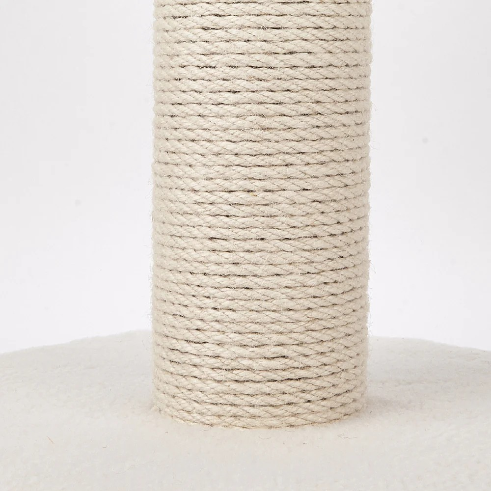 FOFOS Trụ Cào Móng Hình Ly Cà Phê Espresso Martini Cho Mèo – Kèm Bóng Lông Vũ Treo 42x35x35cm