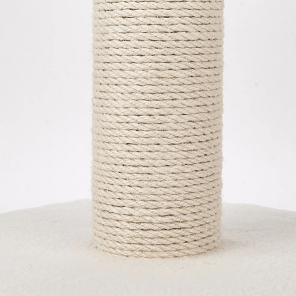 FOFOS Trụ Cào Móng Hình Ly Cà Phê Espresso Martini Cho Mèo – Kèm Bóng Lông Vũ Treo 42x35x35cm