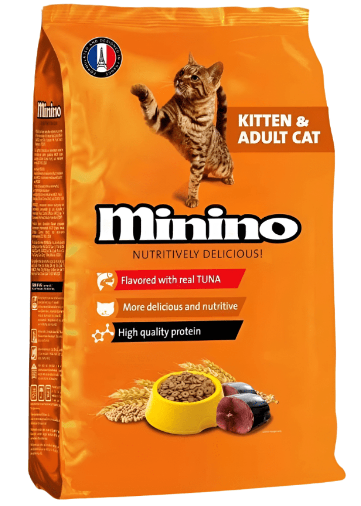 MININO CHO MÈO CON & MÈO LỚN - MININO