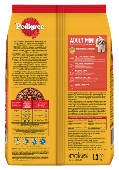 PEDIGREE DÀNH CHO CHÓ CỠ NHỎ VỊ CỪU & RAU CỦ - Tiệm Spa Bốn Chân