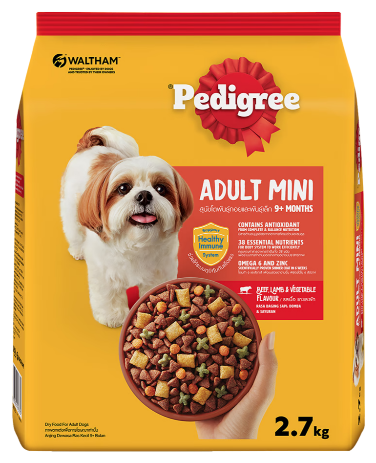 PEDIGREE DÀNH CHO CHÓ CỠ NHỎ VỊ CỪU & RAU CỦ - Tiệm Spa Bốn Chân
