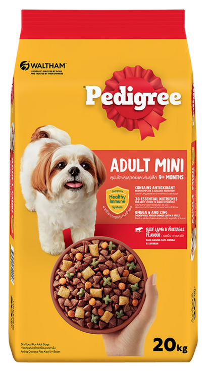 PEDIGREE DÀNH CHO CHÓ CỠ NHỎ VỊ CỪU & RAU CỦ - Tiệm Spa Bốn Chân