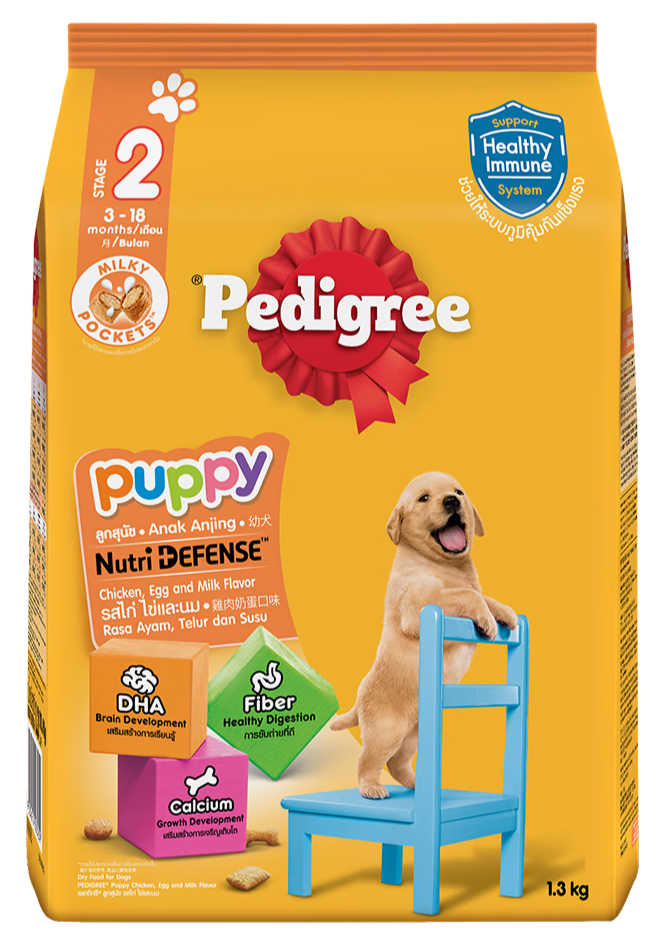 PEDIGREE STAGE 2 DÀNH CHO CHÓ CON VỊ GÀ, TRỨNG & SỮA - Tiệm Spa Bốn Chân
