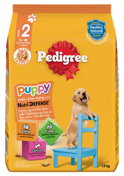 PEDIGREE STAGE 2 DÀNH CHO CHÓ CON VỊ GÀ, TRỨNG & SỮA - Tiệm Spa Bốn Chân