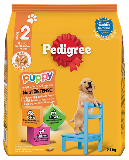 PEDIGREE STAGE 2 DÀNH CHO CHÓ CON VỊ GÀ, TRỨNG & SỮA - Tiệm Spa Bốn Chân