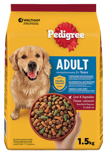 PEDIGREE DÀNH CHO CHÓ TRƯỞNG THÀNH VỊ GAN & RAU CỦ - Tiệm Spa Bốn Chân