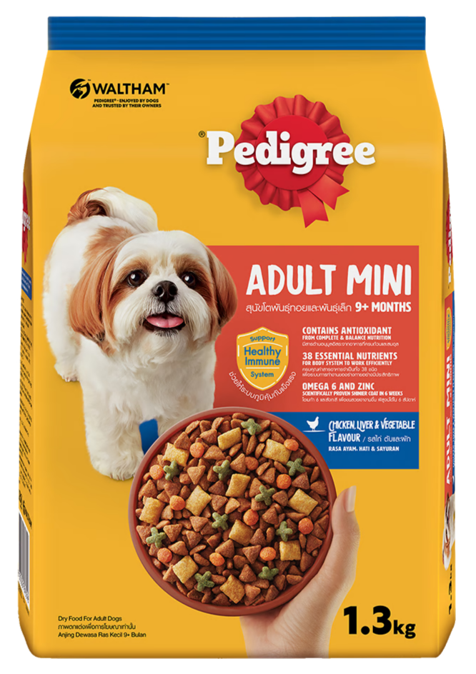 PEDIGREE DÀNH CHO CHÓ CỠ NHỎ VỊ GAN & RAU CỦ - Tiệm Spa Bốn Chân