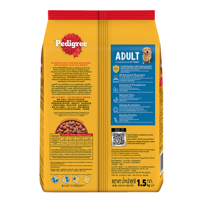 PEDIGREE DÀNH CHO CHÓ TRƯỞNG THÀNH VỊ BÒ & RAU CỦ - Tiệm Spa Bốn Chân