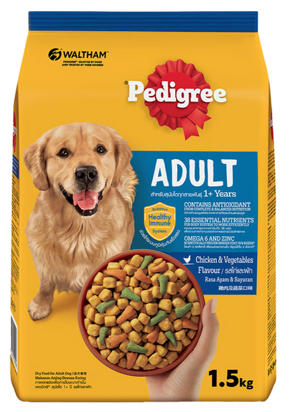 PEDIGREE DÀNH CHO CHÓ TRƯỞNG THÀNH VỊ GÀ & RAU CỦ - Tiệm Spa Bốn Chân