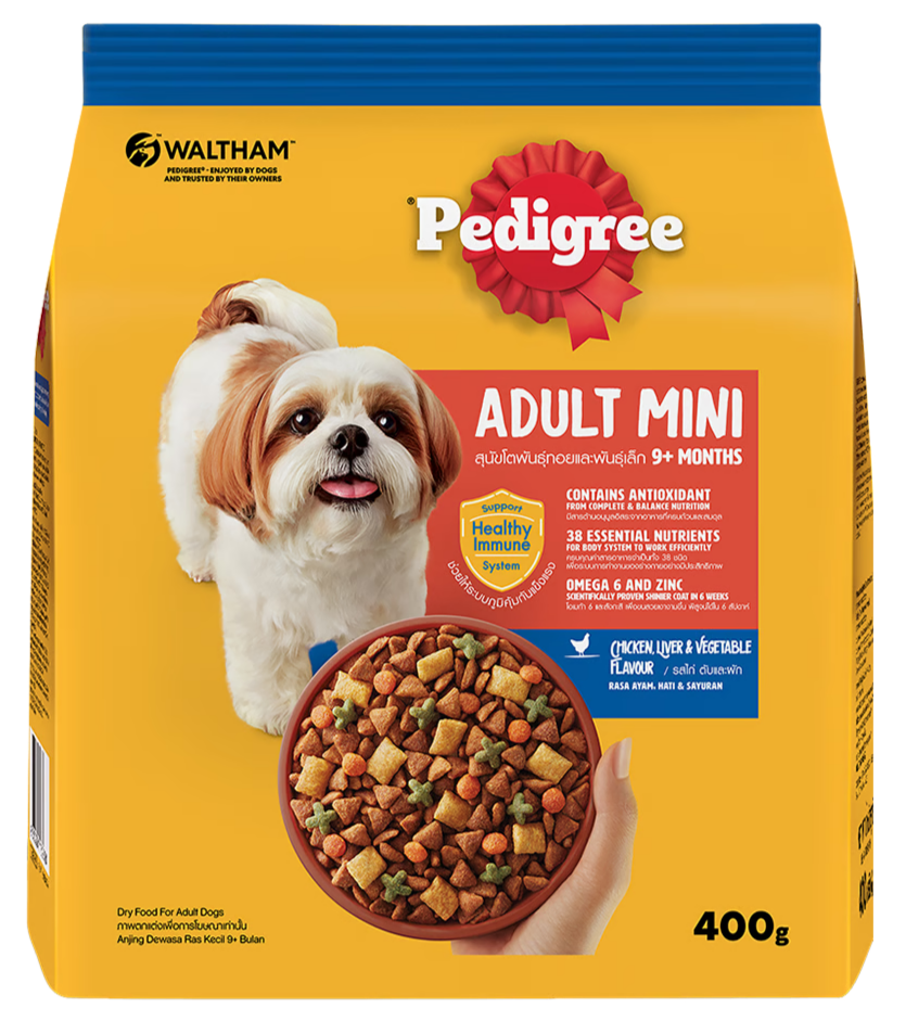 PEDIGREE DÀNH CHO CHÓ CỠ NHỎ VỊ GAN & RAU CỦ - Tiệm Spa Bốn Chân
