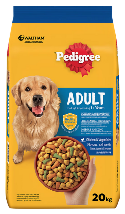PEDIGREE DÀNH CHO CHÓ TRƯỞNG THÀNH VỊ GÀ & RAU CỦ - Tiệm Spa Bốn Chân