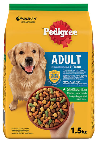 PEDIGREE DÀNH CHO CHÓ TRƯỞNG THÀNH VỊ GÀ NƯỚNG & GAN - Tiệm Spa Bốn Chân