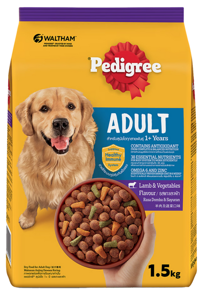 PEDIGREE DÀNH CHO CHÓ TRƯỞNG THÀNH VỊ CỪU & RAU CỦ - Tiệm Spa Bốn Chân