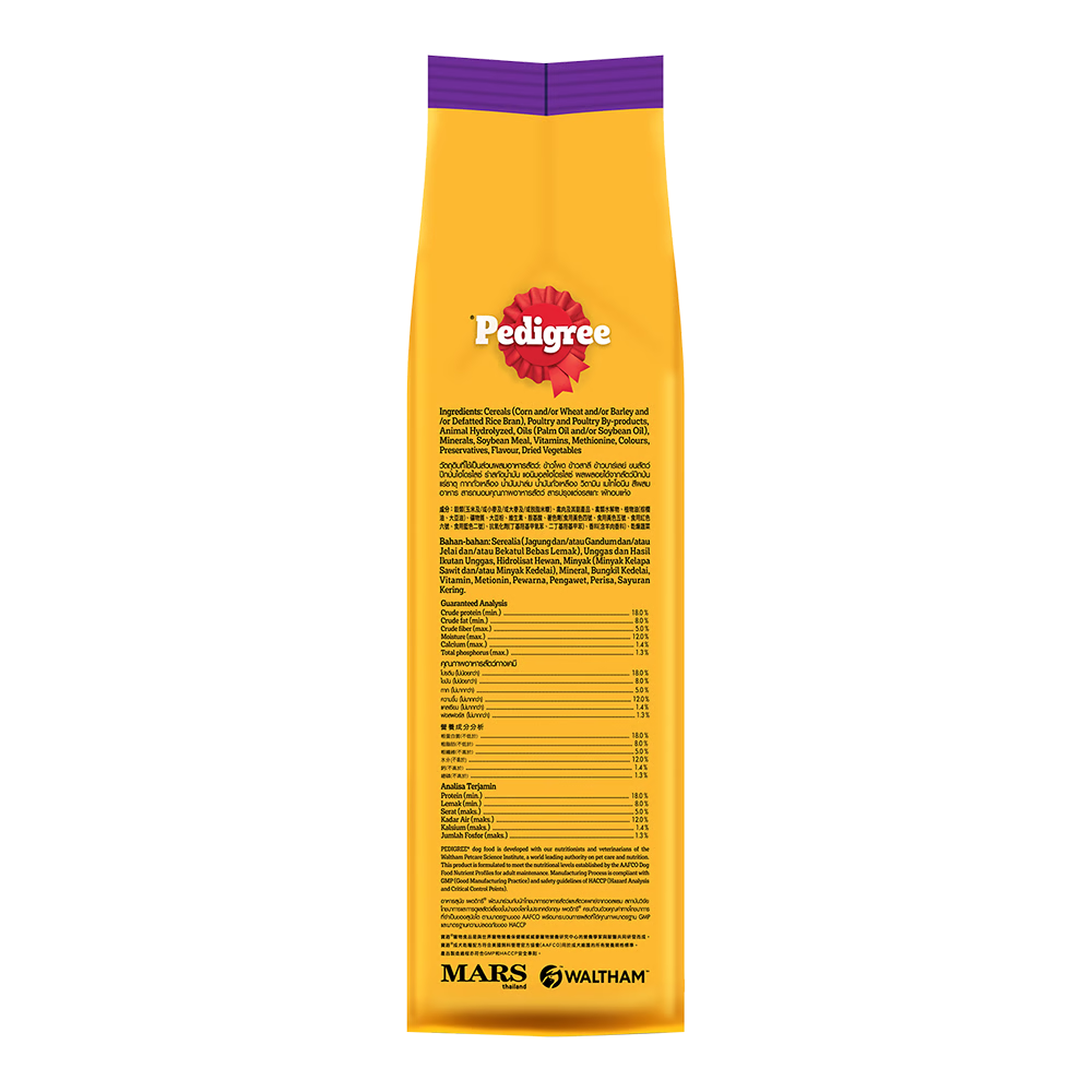 PEDIGREE DÀNH CHO CHÓ TRƯỞNG THÀNH VỊ CỪU & RAU CỦ - Tiệm Spa Bốn Chân