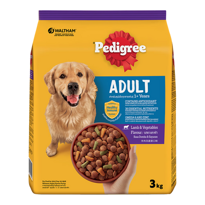 PEDIGREE DÀNH CHO CHÓ TRƯỞNG THÀNH VỊ CỪU & RAU CỦ - Tiệm Spa Bốn Chân