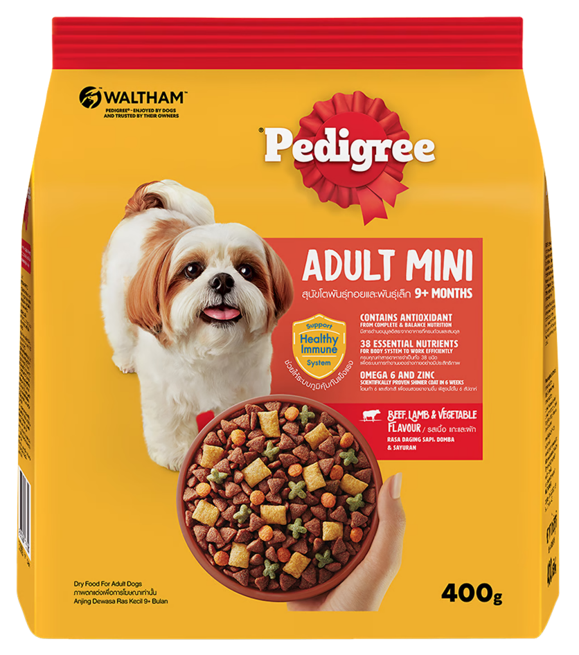 PEDIGREE DÀNH CHO CHÓ CỠ NHỎ VỊ CỪU & RAU CỦ - Tiệm Spa Bốn Chân