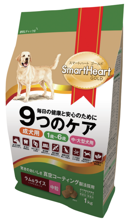 SMARTHEART GOLD DÀNH CHO CHÓ TRƯỞNG THÀNH GIỐNG VỪA VÀ LỚN VỊ CỪU VÀ GẠO - Tiệm Spa Bốn Chân